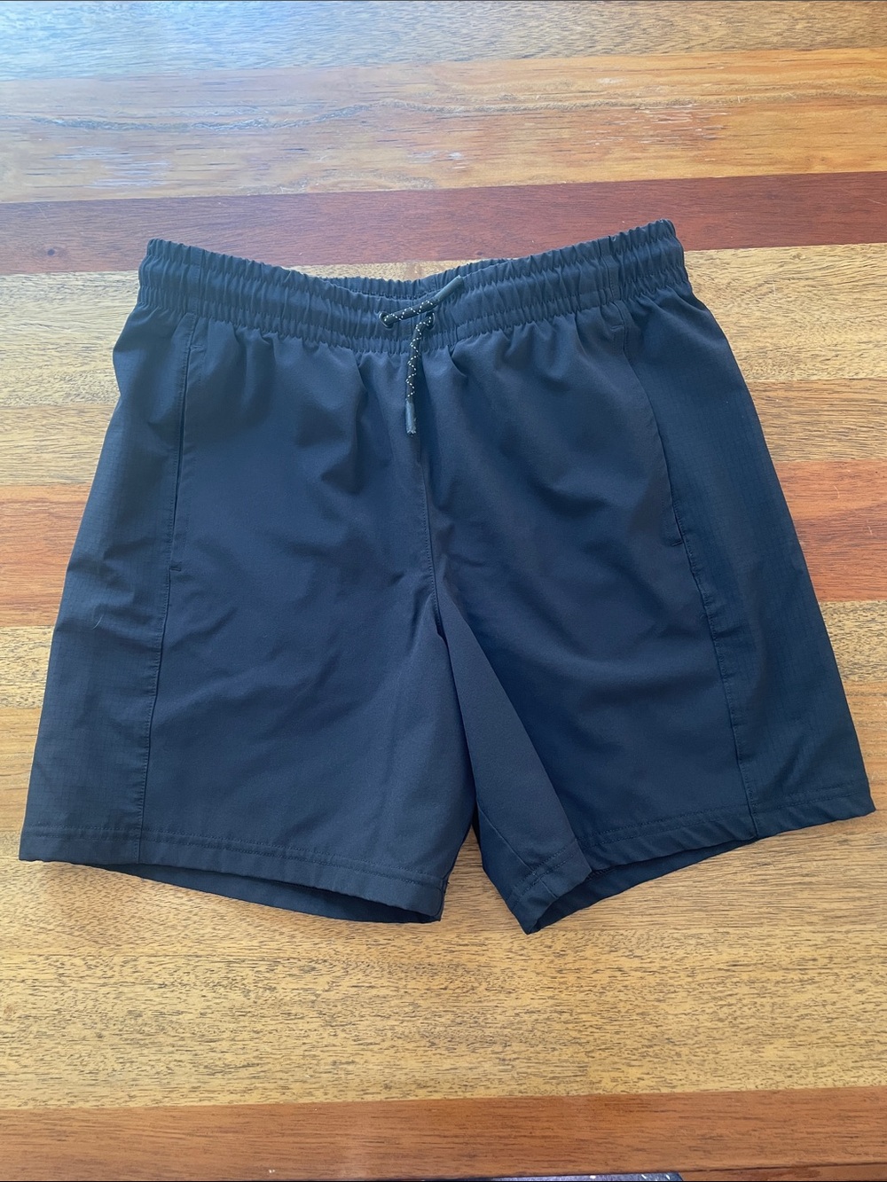 Kids All In Motion Black Athletic Drawstring Shorts